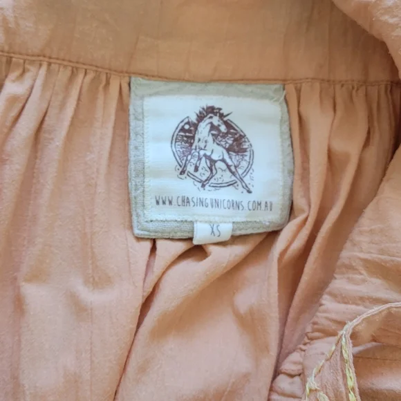 Chasing Unicorns Prairie Winds Midi Maxi Dress XS - Picture 6 of 7